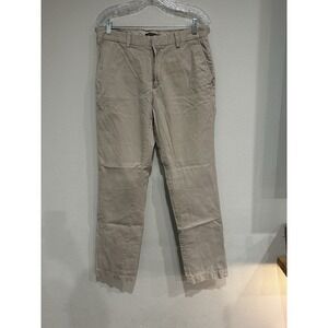 Banana Republic Pants Mens 32 x 32 Aiden Chino 100% Cotton Khaki Preppy‎ Classic